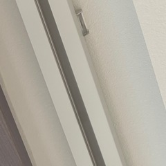 カーテン　カーテンレールの画像
