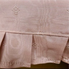 (未使用品)ピンク フリル付き マルチカバーの画像