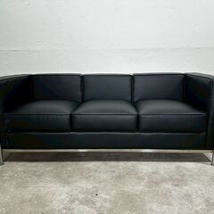 『LC2』ル・コルビジェ トリプルソファ アームチェア ソファ ソファー 3P 3シーター 3人掛け 三人掛け 3人用 三人用 リプロダクト RWso89の画像