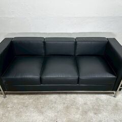 『LC2』ル・コルビジェ トリプルソファ アームチェア ソファ ソファー 3P 3シーター 3人掛け 三人掛け 3人用 三人用 リプロダクト RWso89の画像