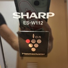 ドラム式洗濯機　SHARP ES-W112の画像