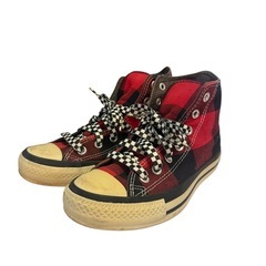 CONVERSE ALL STAR Hi チェック 23cm コンバースの画像
