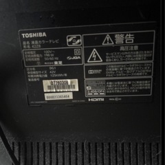 【ジャンク】テレビの画像