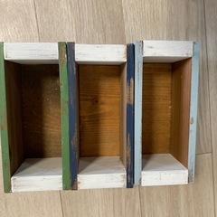 ❤️断捨離早い者勝ち　新品未使用　雑貨屋さん購入　インテリア木星ボックス ３つセットの画像