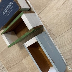 ❤️断捨離早い者勝ち　新品未使用　雑貨屋さん購入　インテリア木星ボックス ３つセットの画像