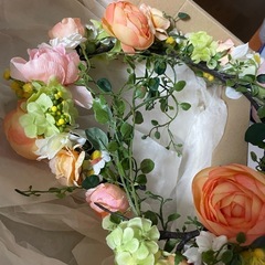 結婚式　花冠の画像