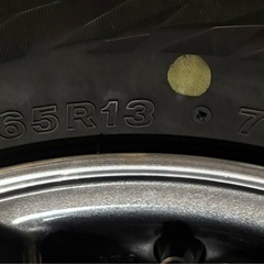 155/65R13  BS冬タイヤホイールセット4本 ②の画像