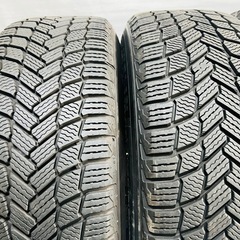 235/65R18 110Tミシュラン アルミホイール付き4本　バリ山　2021年製　の画像