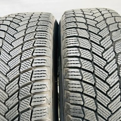 235/65R18 110Tミシュラン アルミホイール付き4本　バリ山　2021年製　の画像