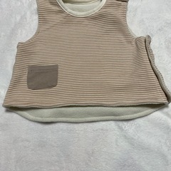 赤ちゃん　ベスト　リバーシブルの画像