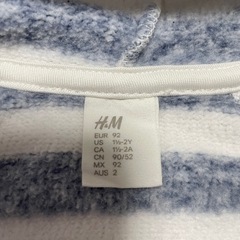 H&M パーカーの画像