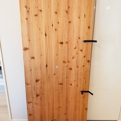 KANADEMONO 無垢杉　天板　180cm＋　サンワサプライ　ケーブルトレーの画像