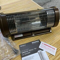 【リユースショップスパークル】開封未使用品!!2WAYカーボンヒーター　No.129　2012年製　アピックス APIX　ACH-649T　電気ストーブ　暖房器具　配送可能♪の画像