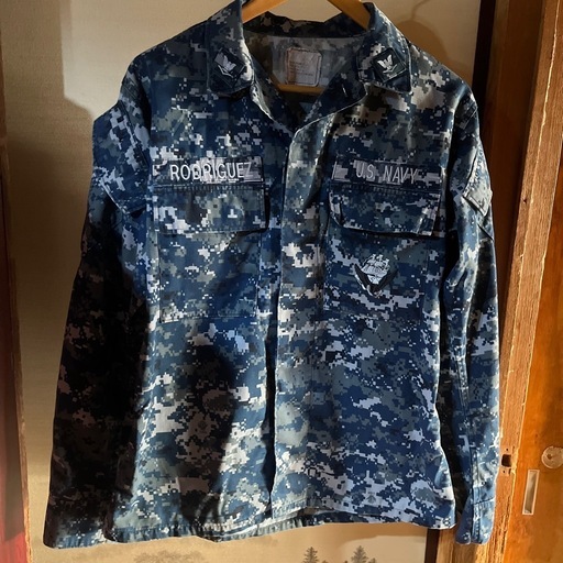 US NAVY／デジタルカモジャケット アメリカ軍 US 戦闘服 迷彩