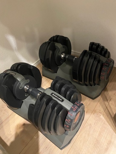 可変式ダンベル　24キロ×2