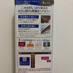 白髪染め　カラー　黒髪の画像