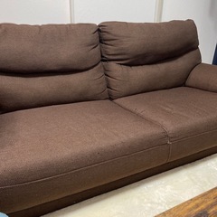 ニトリのソファですの画像