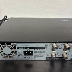 ブルーレイディスクレコーダーの画像