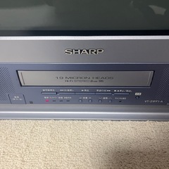 SHARPテレビデオの画像