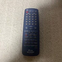 SHARPテレビデオの画像
