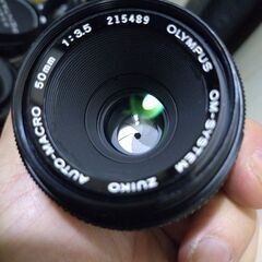 優良品 OLYMPUS OM-SYSTEM ZUIKO MC AUTO-MACRO 50mm F3.5の画像