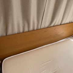 無印良品ベッドフレーム&マットレス(ダブル))の画像