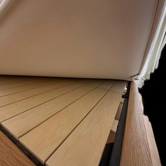 無印良品ベッドフレーム&マットレス(ダブル))の画像