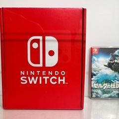 Nintendo Switch 有機ELモデル　ニンテンドー直販限定カラー&ゼルダの伝説　ティアーズオブキングダムの画像