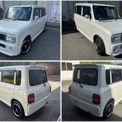 ラパン　車検2年付き　平成15年式　ターボ　バックカメラ　14インチアルミホイール　ブースト計　の画像