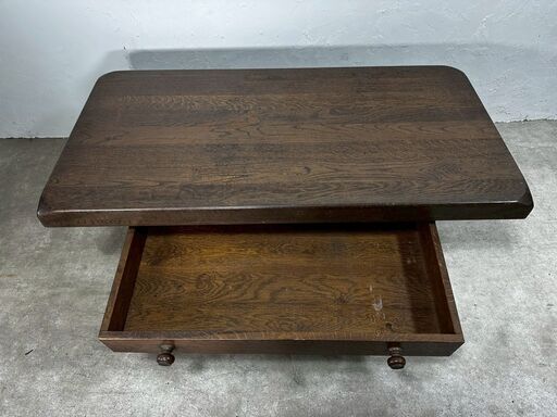 オランダ製』センターテーブル ローテーブル テーブル 引き出し