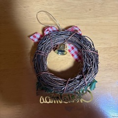 クリスマスリースの画像