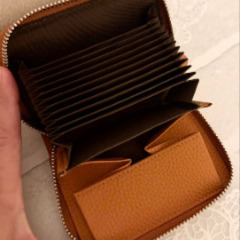 キャメル色の財布 未使用の画像