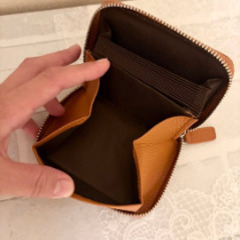 キャメル色の財布 未使用の画像