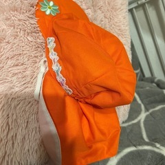 幼稚園等オレンジ帽子の画像