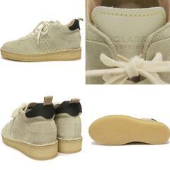 新品未使用 クラークスClarks Desert Run 約24cmの画像
