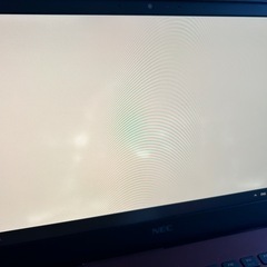 NEC LAVIE ノートPC ワインレッドの画像