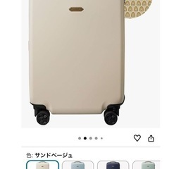 ミレスト　スーツケースの画像