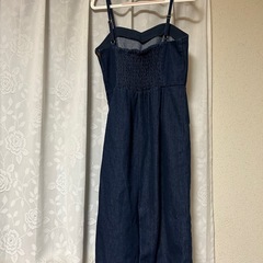 オーバーオール　ワンピースの画像