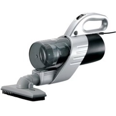 TWINBIRD AC手持吸尘器 手持式旋风机 银色 HC-E241の画像