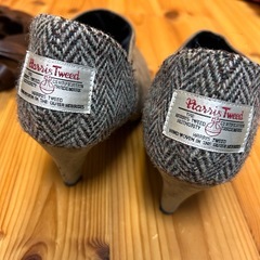 ハリスツイード  ブーツの画像