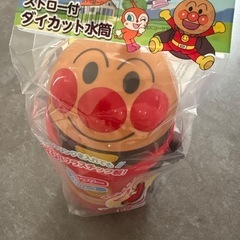 【新品】アンパン水筒 ストロー付き水筒の画像