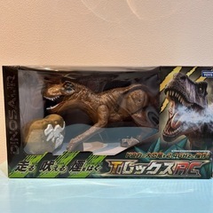 🍦新品未開封🍦ラジコン　TレックスRC 走る　吠える　煙をはくの画像