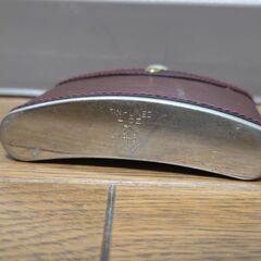 スキャットル ウィスキーボトル ヴィンテージ 酒器 持ち運び 金属製 昭和レトロの画像