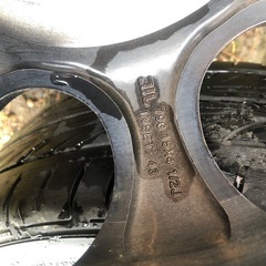 配達可能 15インチタイヤホイールセットの画像