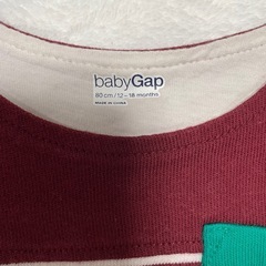 ベビーギャップ　ロンパース　8の画像