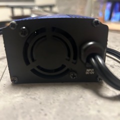 USB 車内用 電源 シガーソケット コンセント 2個口 ブルーーの画像