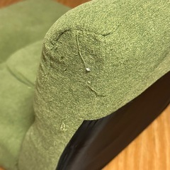 座椅子・グリーンの画像