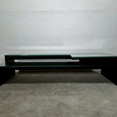 『Cassina-ixc』カッシーナ  East by EastwestWHARF ワーフ センターテーブル リビングテーブル ローテーブル AVボード サイドボード ガラスあり RWcen46の画像