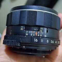 優良品 希少な前期型 PENTAX Super-TAKUMAR 55mm F1.8 分解清掃済の画像