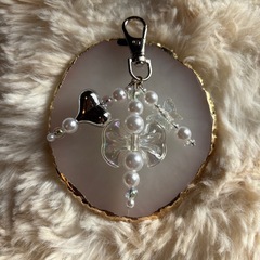 🎀【大人気】韓国系ビーズキーホルダー🎀の画像